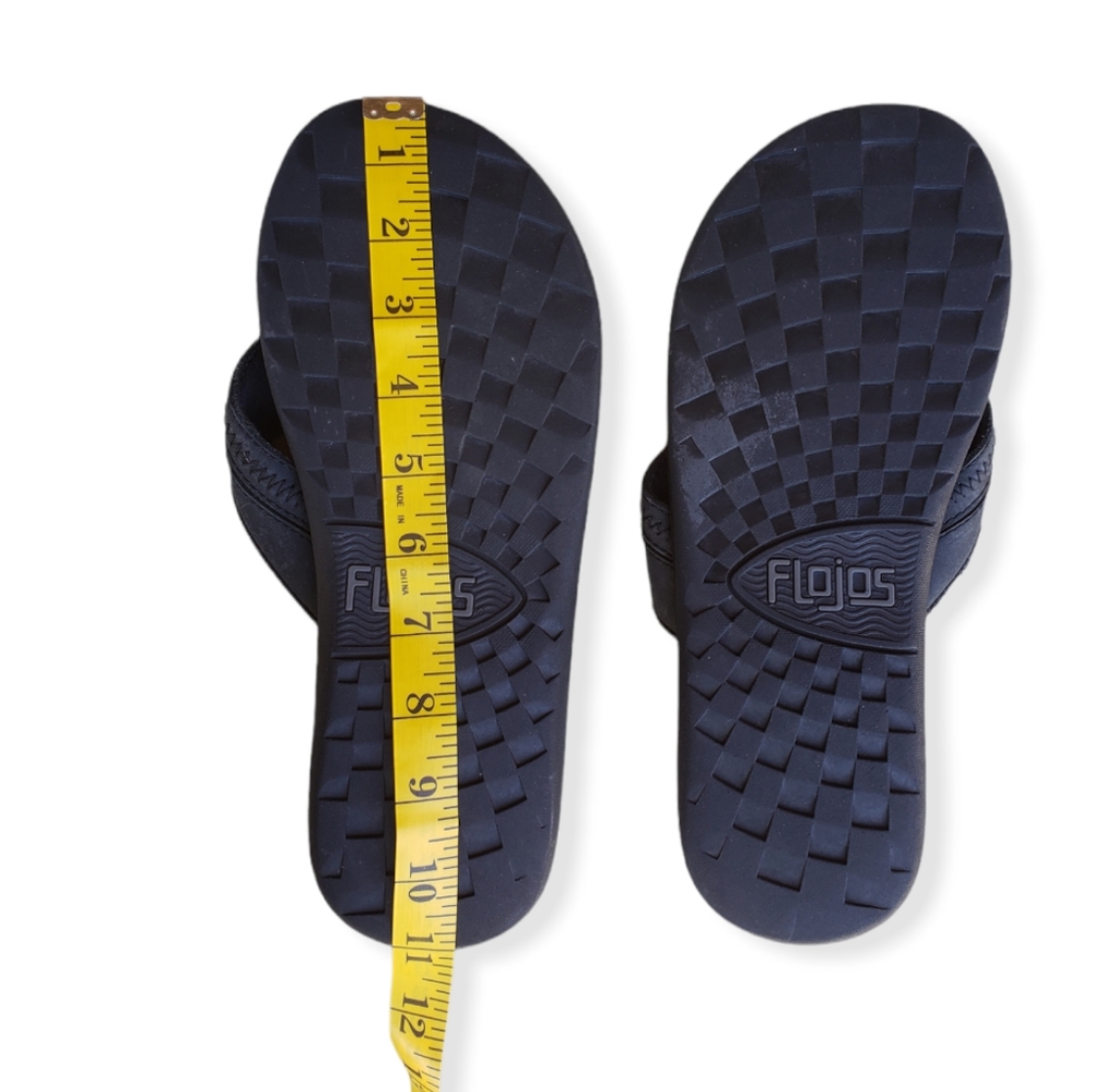 FLOJOS Mens Flip flops Sz 9/10 - Picture 4 of 4